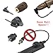 Z-BOLT 2 pc Combo Unity Tactical AXON™ SL Switch (Black) Remote Cable Port Tailcap (FDE) (Two [2] Part Assembly)
