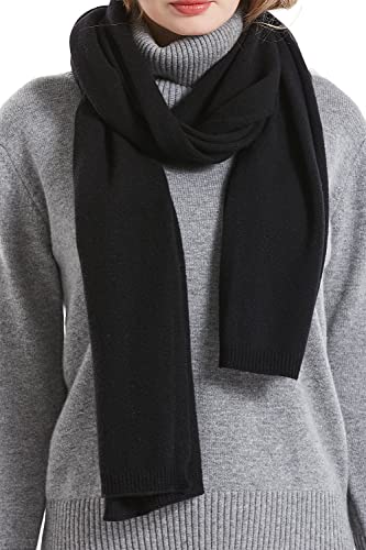 100% Pure cashmere knitted scarf winter warm shawl wrap