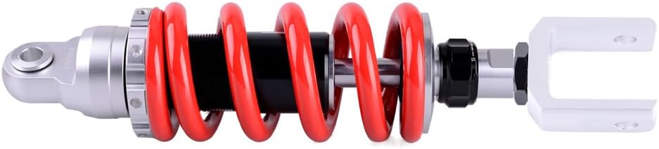 12" 305mm Motorcycle Shock Absorbers Rear Suspension Φ33mm Heavy Duty 880LBS Universal Fit For ATV Yamaha Go Kart Quad Dirt Sport Bikes 1PC Eye-to-Clevis