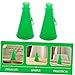 KOMBIUDA 2 Pack Sports Game Accessories Noise-Making Toys for Parties Performance and Gatherings