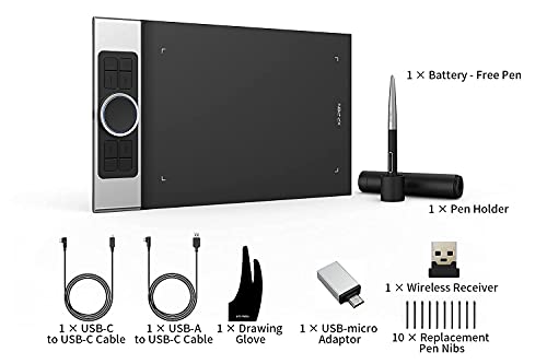 Xppen Deco Pro Mw Bluetooth Graphics Tablet 11×6 Inches Wireless Drawing Tablets Painting Pen Tablet For Drawing And Remote Learning (Deco Pro Mw) #TOP5