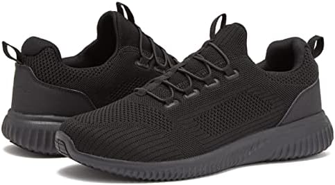 Avia Anchor SR Mesh Slip On Non Slip Shoes for Men, Water Resistant Mens Restaurant, Work & Food Service Sneakers- Black, 10 Extra Wide