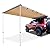 Car Shed, Lean to Carport, Rv Carport,canopy Carport, Rainproof PU2000+, Sunshade Sunscreen UPF50+, Retractable, Suitable for Camping, Road Trip, Outdoor Travel, Travel, Adventure(160x250cm(5.2x8.2ft)