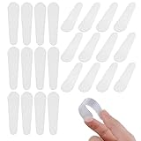 24pcs Non-Slip Shoulder Bag Strap Gripper Holder Clear Rubber Adhesive Purse Strap Strip Grip Holder for Handbag Tote Backpack Anti-Falling Self-Adhesive Straps Gummy