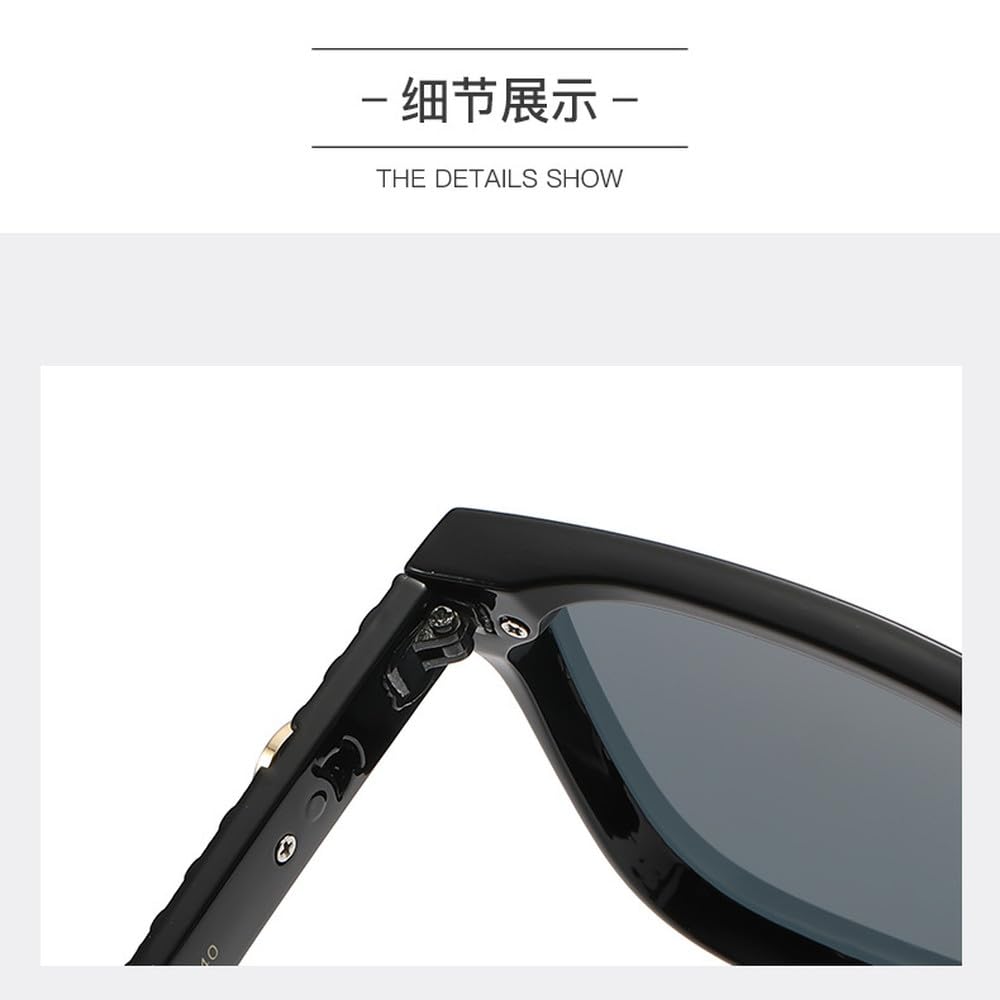 Gafas de sol de moda para hombre y mujer, gafas retro para conducir, pescar, viajar, UV400, 2 piezas