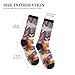 DRTGEDS Lovely Cartoon Cats Fashion Leisure Sports Socks Are Unisex To Keep Feet Dry Suitable Various Outdoor Sports