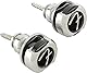 Fender Infinity Strap Locks, Chrome, Sicherheits-Gurtknöpfe für E-Gitarre & Bass, einfache Montage, stabiler Halt, schützt vor Abrutschen, langlebiges Metall-Design, inkl. Befestigungsschrauben