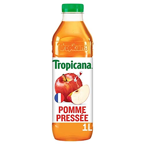TROPICANA - Pure Premium Pomme Pressee 1L - Lot De 4 - Offre Special