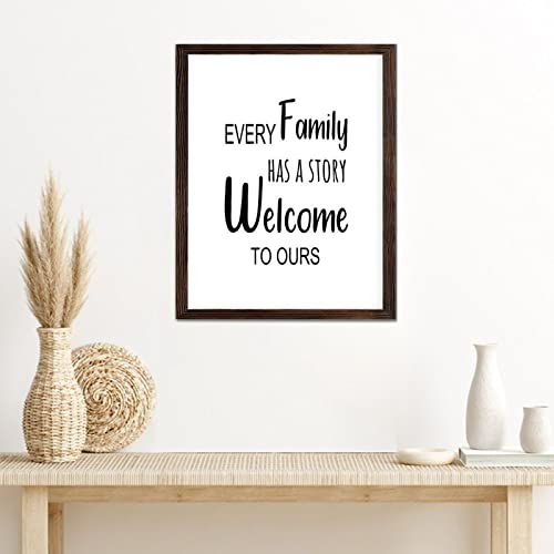 Panneau mural en bois 40x50 cm rustique avec citations inspirantes - 4