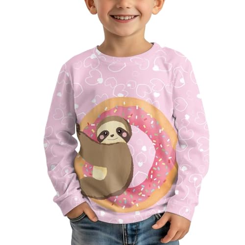 Image of Girls Basic Tee Shirts Outdoor Long Sleeve Shirt Winter Clothes Size 3-16 Top Fall Clothes Gift for Holiday