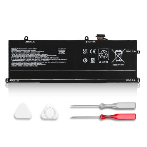 Image of WE04XL N39857-005 68Wh Battery for HP Envy /Spectre /Pavilion Plus | Replacement for Envy X360 16-AC /16-AD 2-in-1 Spectre X360 14-EU Pavilion Plus 16-AB 14-EW 14-ey 16t-ab 14-ey Series