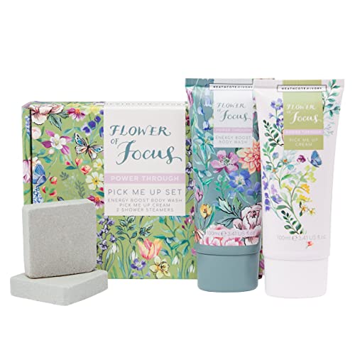 Heathcote & Ivory Body Wash 100, All Purpose Rich Cream 100ml, Shower Steamers 2x 30g, Moisturiser, Shea Butter