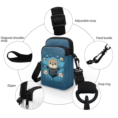 Image of Small Crossbody Purse for Women Kids Shoulder Messenger Bag