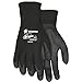 MCR Safety Ninja HPT Nylon Safety Gloves, black, small