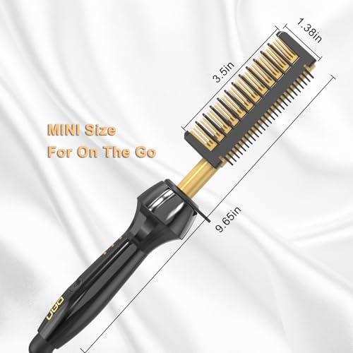 Peine Eléctrico Cerámico Dan Hot Comb para Pelo y Barba miniatura 7