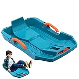 Sandschlitten, Schneeschlitten, Schlitten für | Flexibler Kinder-Schlitten mit integrierter Bremse,...