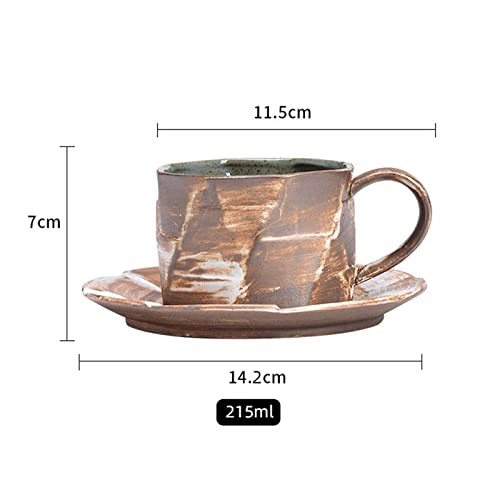 Tasse à thé de l'après-midi émaillée pour éviter les taches de café sur le bureau - 3
