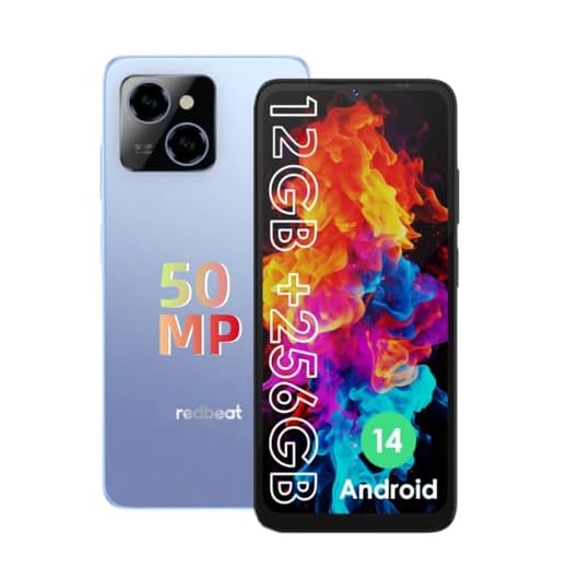 redbeat Unlocked Android Gaming Phone E3, 256GB Cell Phone/1TB TF, 6.6inch HD Octa-Core 50MP Camerca, Dual SIM 4G LTE, PDAF autofocus Dual HDR, 18W Fast Charging/5000mAh/Fingerprint Facial Lock