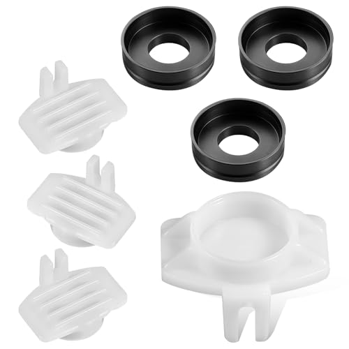 3 Pcs Tub Spout Diverter Repair Kit Shower Diverter Repair Kit Tub Faucet with Diverters Tubs Spout Replacement Cup Seal and Diverters Gate Compatible for Most Tubs Spouts