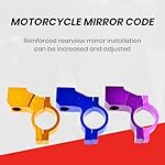 szutfidy-Motorcycle-Rearview-Mirror-Mount-Anti-Oxidation-Motorcycle-Mirror-Mount-1-Pair-Motorcycle-Handlebar-Mirror-Mount-M10-Thread-Aluminum-Rearview-Mirror-Holder-Clamp-Adapter