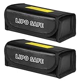 【Premium Material】Die Batterie Safe Bag ist aus extrem robustem feuerfestem Material gefertigt. Akku Tasche hat die Funktionen der Hochtemperaturbeständigkeit, des Strahlenschutzes und des Explosionsschutzes.Hochwertige Materialien mit einer bestimmten Härte können verhindern, dass die Form des Beutels weich wird.