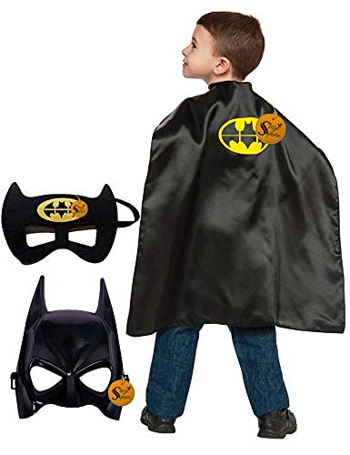 Sage Square "Bat-Man Eye Mask, Normal Mask & cape for Costume Parties, Cosplay, Birthday Parties and Dress-up (Combo) (B0879JNLXS) Amazon Price History, Amazon Price Tracker