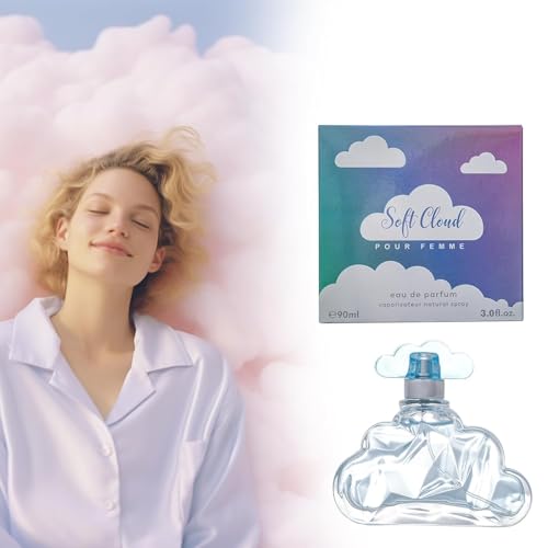 Generic Soft Cloud Eau De Parfum for Women, 90Ml, Dreamy Fragrance with Lasting Impression, Romantic Cloud Shaped with Notes of Coconut, Lavender, Vanilla & Pear - Image 4