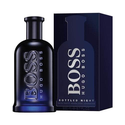 BOSS Bottled Night - Eau de Toilette for Him - Woody Fragrance with Notes of Birch Leaf, Cardamom and Musk - Medium Longevity - Image 6