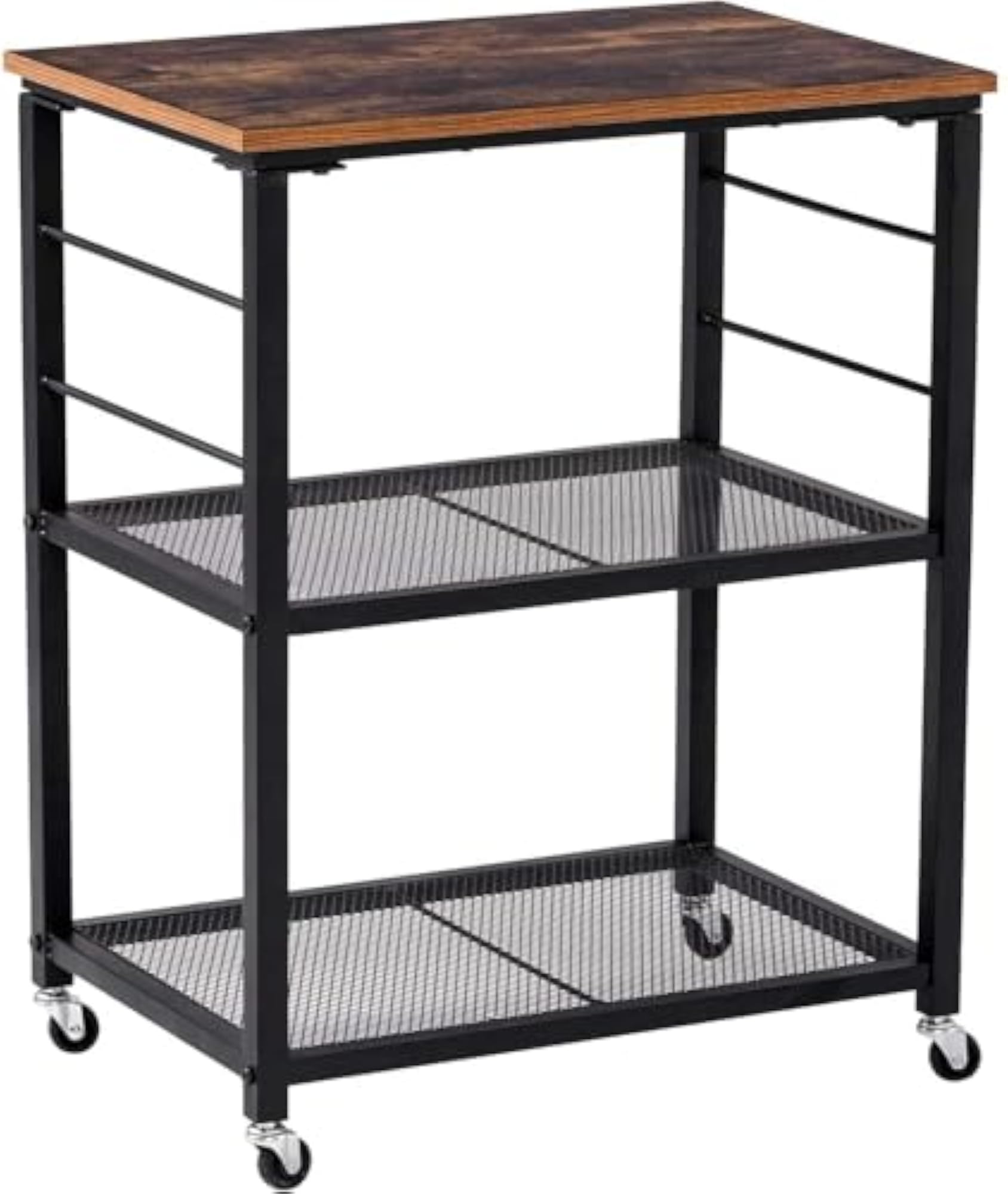 Space Saving Home Decor Storage Cart, 3-Tier Utility Cart