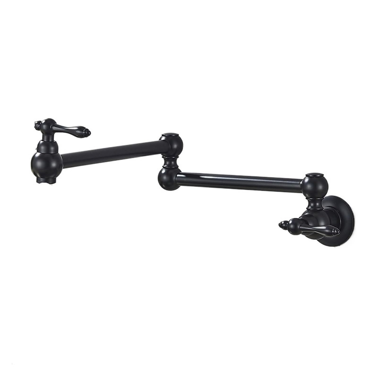 Gagner de l'espace avec le robinet mural pliable en acier inox 304 noir