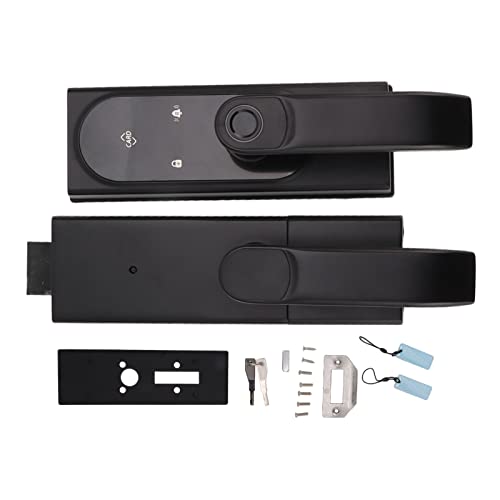 Cerradura Inteligente de aleación de aluminio en negro mate 7