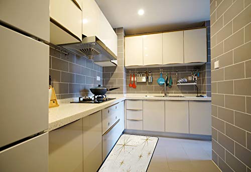 Tapis de cuisine rembourré sous les étoiles tapis de sol pour bureau et maison - 4
