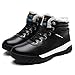 Produktbild Plus Velvet Herrenschuhe Warm halten Schneeschuhe Anti-Rutsch-Gummisohle Winter Freizeitschuhe wasserdichte Outdoor-Sportschuhe schwarz, 43 Uniquelove