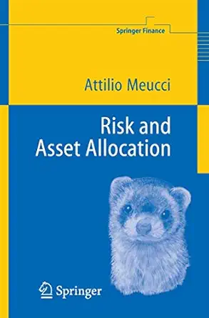 Risk and Asset Allocation 2005th Edition book cover