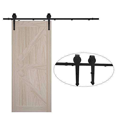 8foot Sliding Barn Door Hardware Kit, Fit for 36" 40" Wide Door Panel