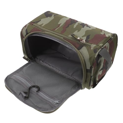 Veemoon Neceser Viaje Hombre Bolsa Aseo Portátil Organizador Cosméticos Resistente Nylon Oxford para Viaje y Cuidado Personal