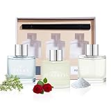 Set of 3 Reed Diffuser Set, 50ML Black Cedar...