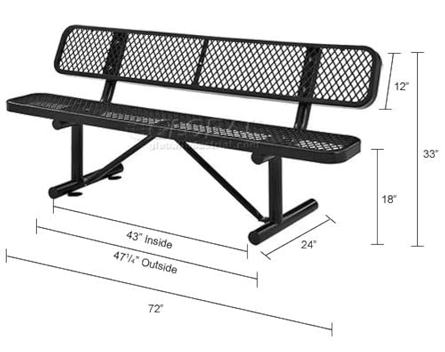 Amazon.co.jp: Global Industrial 6フィート 高耐久 拡張メタル