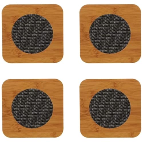 kit descanso de panela resistente multiuso casa cozinha decoração 4 peças