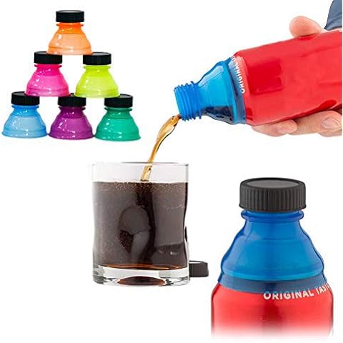 Miokycl Beverage Lids,6 PCS Clear Soda Can Lids Can Covers For Soda Beer Energy Drinks Juice Reusable Lids, Random Color,Flexible,Durable Cover