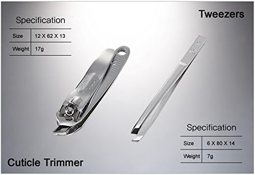 Miniatura 6 de Cortaúñas coreano! Juego de cortaúñas del mundo No. 1 Three Seven (777) Kit de manicura de viaje y pedicura (11 piezas) Fabricado en Corea, desde