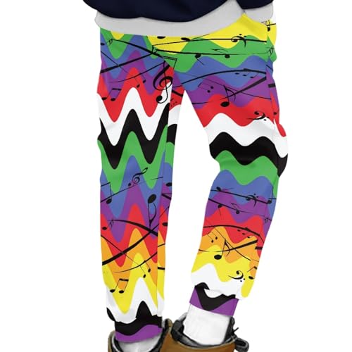 Kids Sweatpants Casual Jogger Pants Soft Elastic Waist Band Boys Girls Youth Athletic Pants2