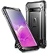 Galaxy S10 Plus Rugged Case with Kickstand, Poetic Heavy Duty Military Grade Full Body Cover, Without Built-in-Screen Protector, Revolution Series, for Samsung Galaxy S10+ Plus 6.4 Inch (2019), Black