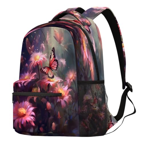 Sac à dos fantastique motif papillon, cadeau idéal pour la rentrée
