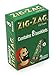 ZIG-ZAG, 8 booklets x Green Cut Corners Regular Size 70mm Multipack of Papers