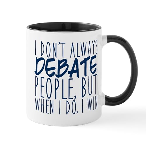 CafePress Debate Winner Mug 11 oz (325 ml) Ceramic Coffee Mug