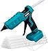 Price comparison product image Mellif 100W Hot Glue Gun Cordless for Makita Battery 18V L li-ion Battery Powered Full Size 11mm Sticks (Tool Bare, No Battery,No Charger)