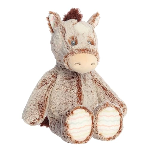 Aurora® Adorable Cuddlers™ Promise Pony™ Baby Stuffed Animal - Security and Sleep Aid for Kids and Babies - Perfect for Baby Showers and Nursery Decorations - Brown 15 Inches