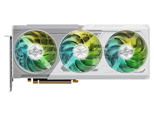 Image of ASRock Intel Arc B580 Steel Legend 12GB OC Graphics Card, Intel Xe2-HPG, 12GB GDDR6, PCIe 4.0, Triple Fans, 0dB Silent, Polychrome SYNC, DisplayPort 2.1, HDMI 2.1a