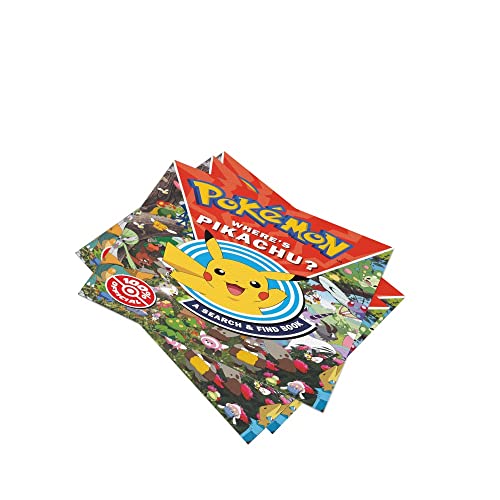 Pokemon Where’s Pikachu? A search & find book